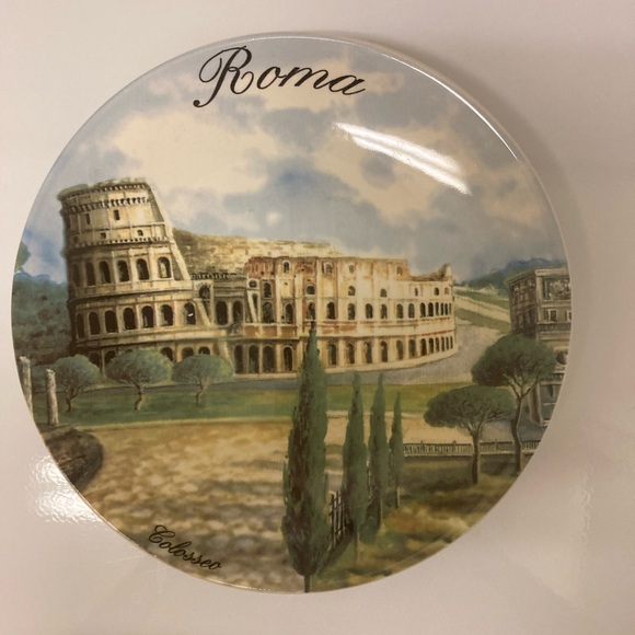 ceramica Quadrifoglio Other - Plate Rome